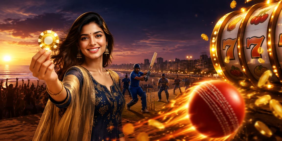 Evening IPL cricket match filled with energy and excitement in India